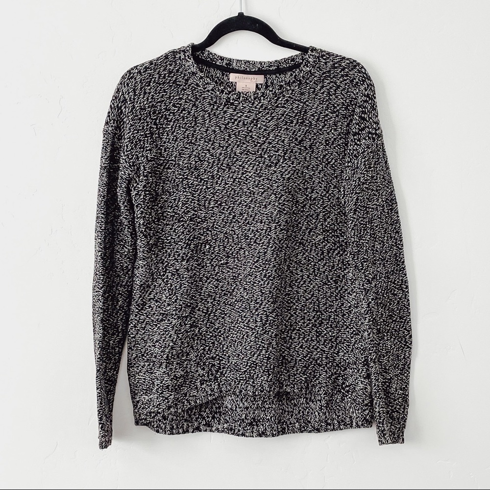 B&W Knit Sweater